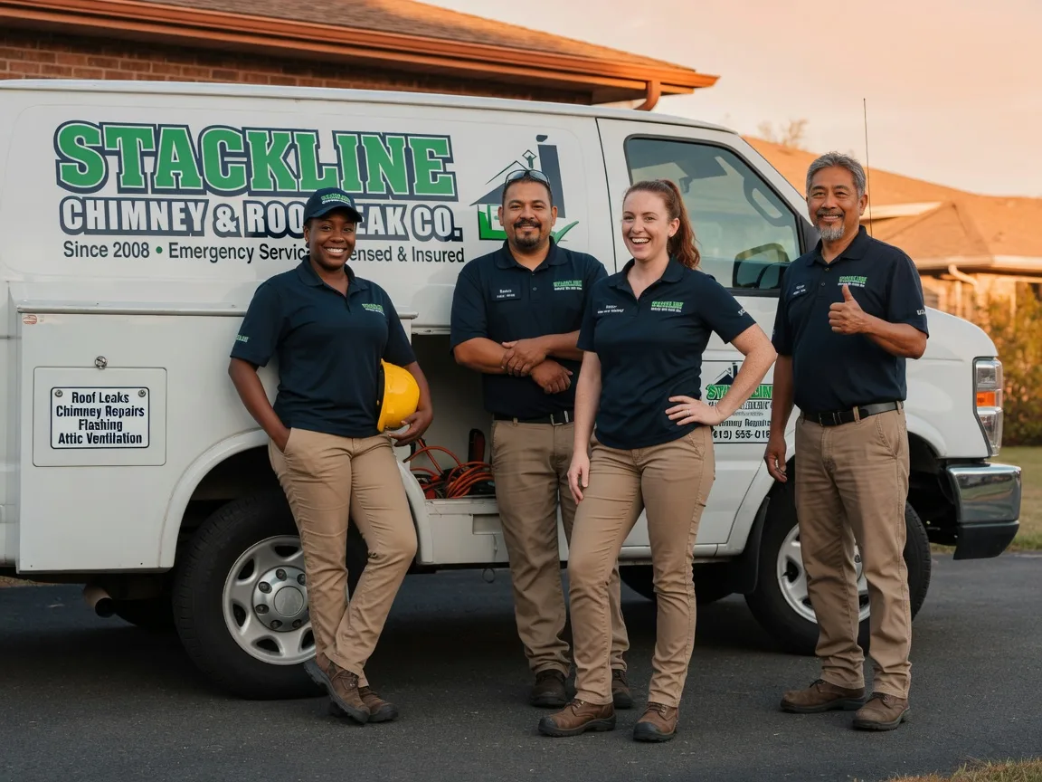 Chimney flashing repair company in Peck, ID